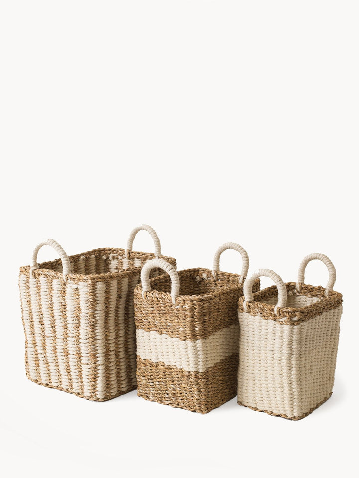 Ula Storage Basket – Handwoven Natural Organizer for Home Décor Brown Ares