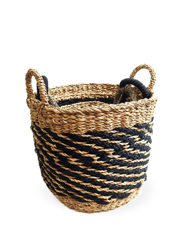 Ula Mesh Basket – Black Metal Organizer for Modern Storage Brown Ares