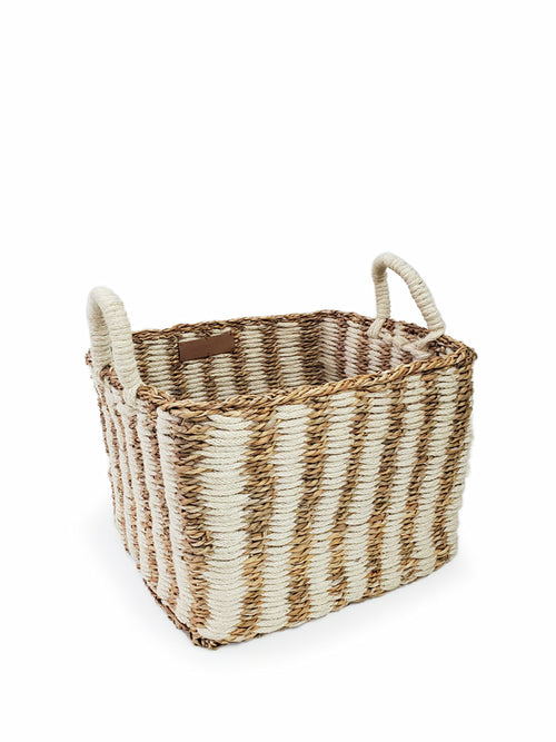 Ula Storage Basket – Handwoven Natural Organizer for Home Décor Brown Ares