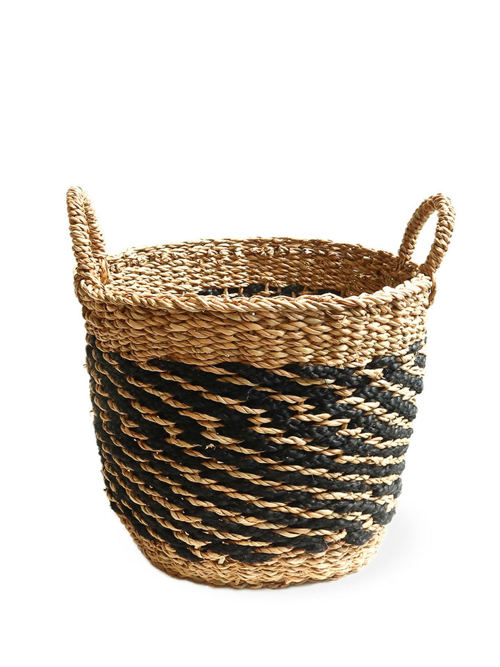 Ula Mesh Basket – Black Metal Organizer for Modern Storage Brown Ares