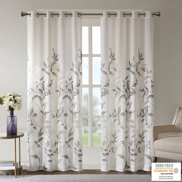 Burnout Printed Curtain Panel GH Modern Living