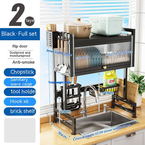 Modern Metal Storage Rack – Minimalist Organizer Shelf for Bathroom, Kitchen, or Office | Space-Saving Design Blue Strawberry