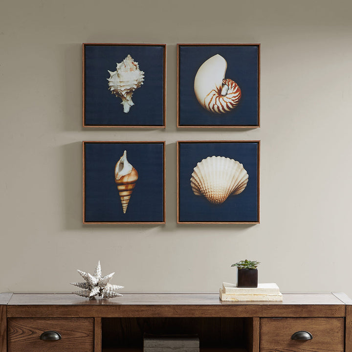 4-piece Framed Canvas Wall Art Set GH Modern Living