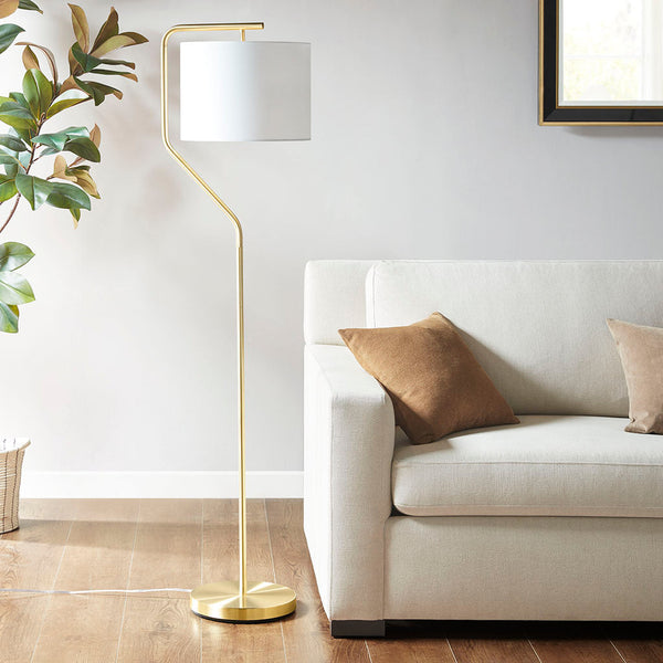 Angular Arched Metal Floor Lamp GH Modern Living