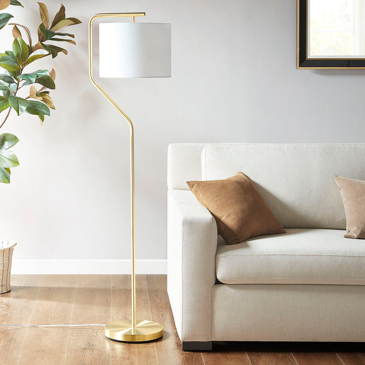 Angular Arched Metal Floor Lamp GH Modern Living