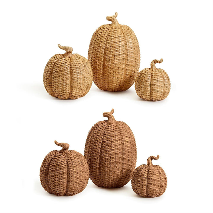 Modern Rattan Pumpkins Cerise Thalassa