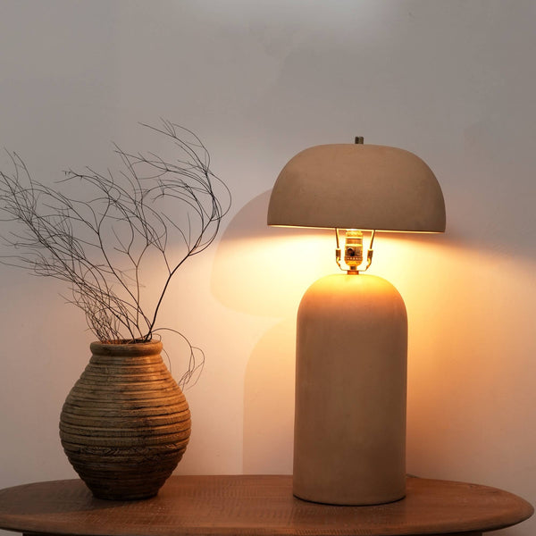 Decorative Ceramic Table Lamp For Living Room-Bedroom-Tabletop-Home Decor-13X13X24.5' GH Modern Living