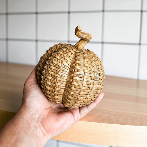 Modern Rattan Pumpkins Cerise Thalassa