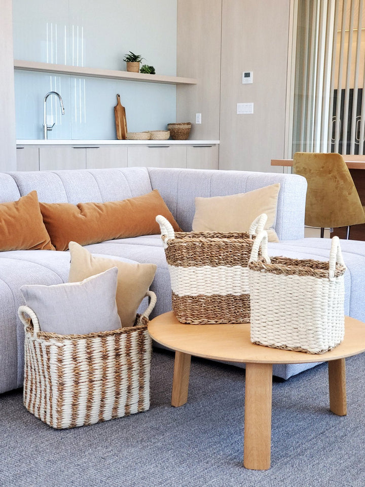 Ula Storage Basket – Handwoven Natural Organizer for Home Décor Brown Ares