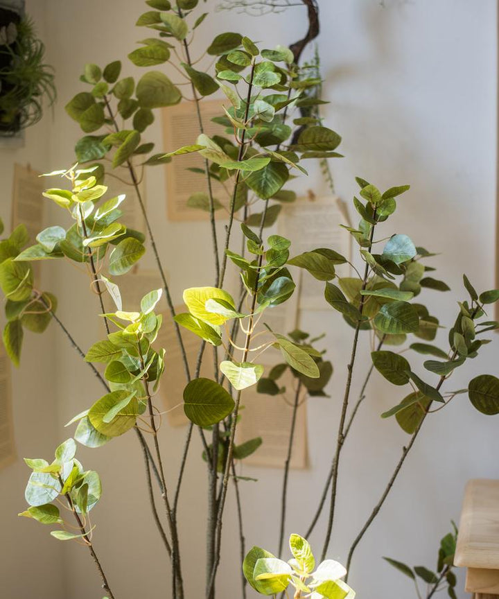 Handmade Artificial Bauhinia Tree in Pot – Realistic Silk Faux Plant Decor (Small & Large Sizes) Sangria Uranus