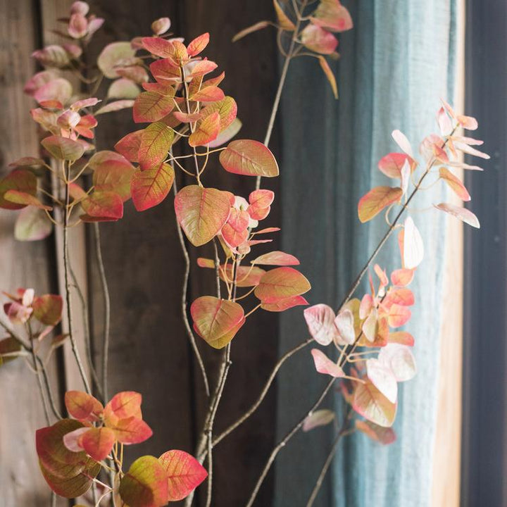 Handmade Artificial Bauhinia Tree in Pot – Realistic Silk Faux Plant Decor (Small & Large Sizes) Sangria Uranus