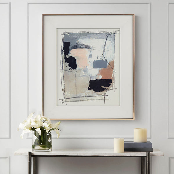Framed Glass and Gallery Matted Wall Art GH Modern Living
