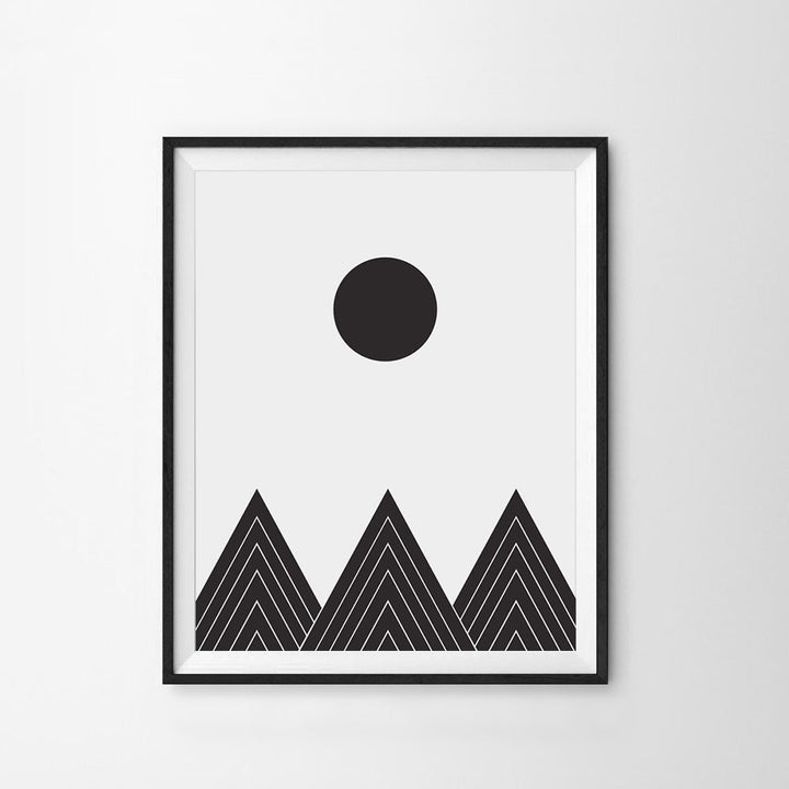 Modern Art Print on Premium Archival Paper – Matte, Acid-Free, Custom California Design White Metis