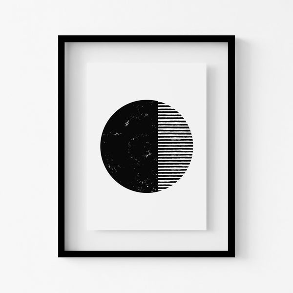 Modern Art Print on Premium Archival Paper – Matte Finish, Acid-Free, Gloss-Free Display White Metis