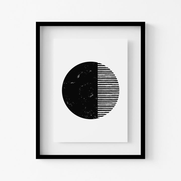 Modern Art Print on Premium Archival Paper – Matte Finish, Acid-Free, Gloss-Free Display White Metis
