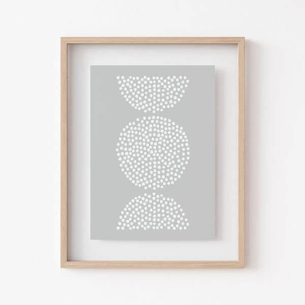 Modern Art Print #AT006 – Archival Matte Paper – Unframed Wall Art (8"x10", 9"x12", 11"x14") White Metis