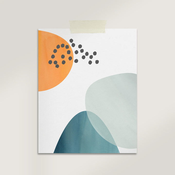 Premium Modern Art Print on Archival Paper – Matte, Acid-Free, Protective Packaging White Metis