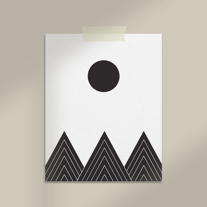 Modern Art Print on Premium Archival Paper – Matte, Acid-Free, Custom California Design White Metis
