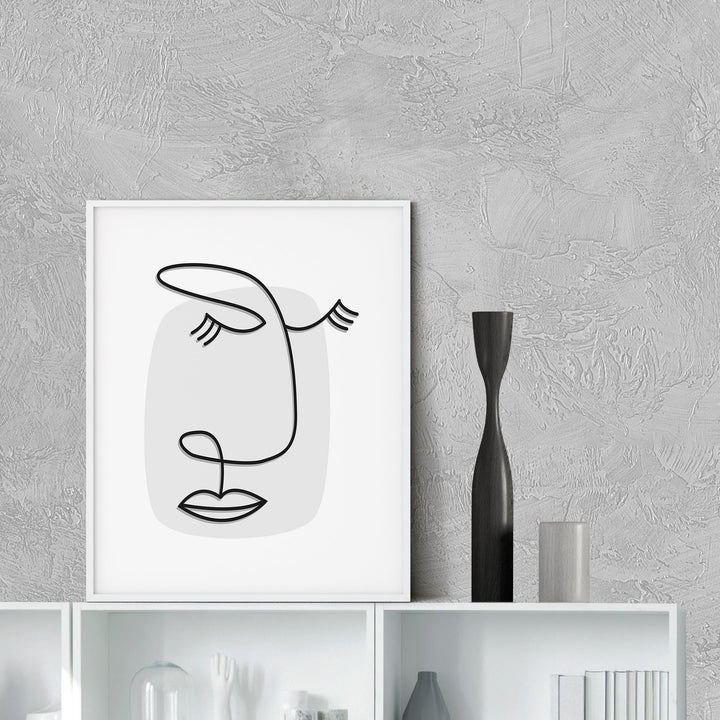 Modern Art Print on Premium Matte White Paper – Archival Ink, Acid-Free, Gloss-Free Finish, Multiple Sizes Available White Metis
