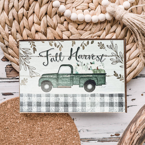 Fall Harvest Sign Cerise Thalassa