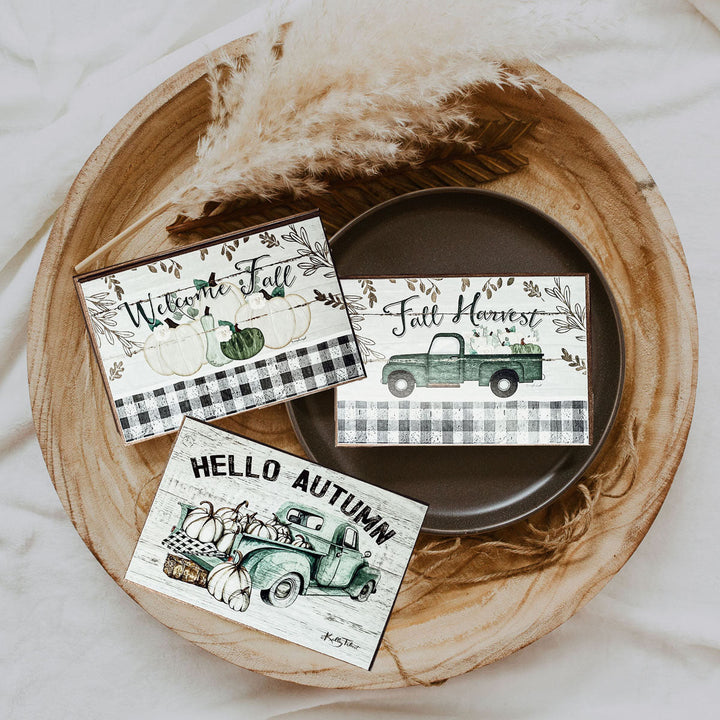 Fall Harvest Sign Cerise Thalassa