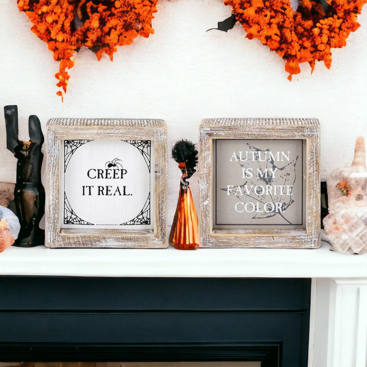 Creep + Autumn Sign | Double-Sided Cerise Thalassa