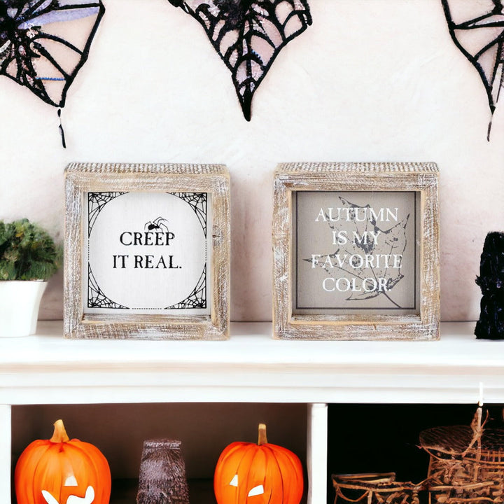 Creep + Autumn Sign | Double-Sided Cerise Thalassa