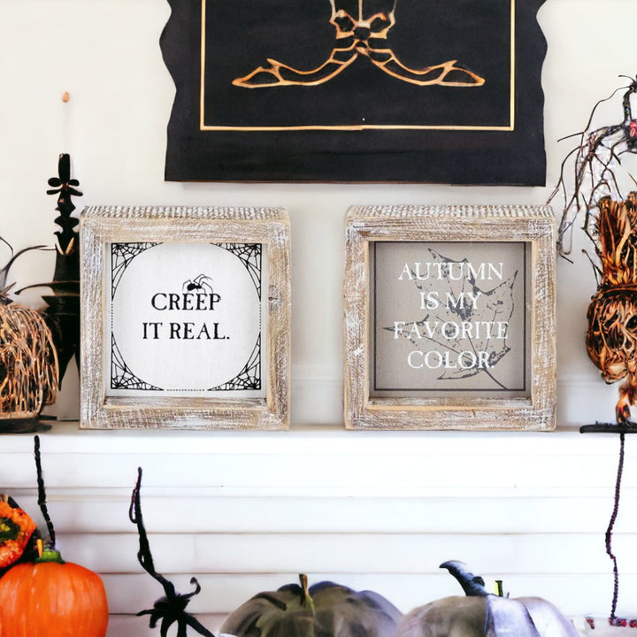 Creep + Autumn Sign | Double-Sided Cerise Thalassa